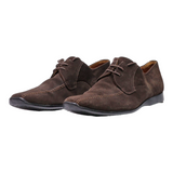 HARCOURT Oxford Shoes Brown Suede Mens UK 8