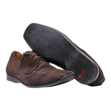HARCOURT Oxford Shoes Brown Suede Mens UK 8
