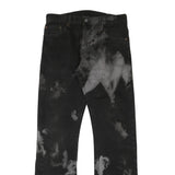 LEVI'S 517 Mens Jeans Black Regular Straight Denim Stone Wash W32 L34 Stylish