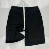 Dickies Cargo Shorts - 34W 12L Navy Cotton