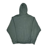 Nike Spellout Hoodie - Large Green Cotton