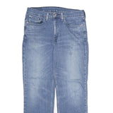 LEVI'S 514 Mens Jeans Blue Regular Straight Denim Medium W32 L30 Classic Zip
