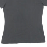 MAMMUT Womens Grey Graphic T-Shirt S Short Sleeve V-Neck Outdoor Casual