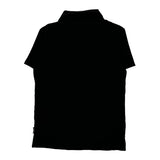 Armani Exchange Polo Shirt - Medium Black Cotton