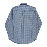 Polo By Ralph Lauren Checked Shirt - Small Blue Cotton