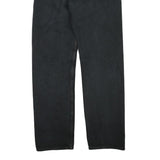 LEVI'S Mens Regular Fit Black Denim Straight Leg Jeans W32 L34 Classic Zip