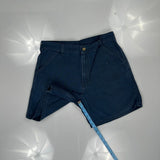 Carhartt Shorts - 32W 7L Blue Cotton