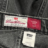 Made In USA Levis Loose Jeans - 34W US 12 Gray Cotton