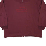 MARINO Mens Maroon XL Pullover Sweatshirt Cotton Blend Ozone Seafront Hotel