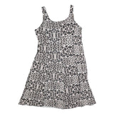 DOLCE & GABBANA Womens Beige & Black Leopard Print Cotton Blend Tank Dress 3XL
