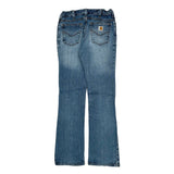 Carhartt Boot Cut Jeans - 27W UK 8 Blue Denim