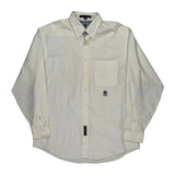 Tommy Hilfiger Shirt - Large White Cotton