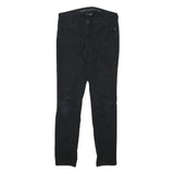 LEVI'S Womens Jeans Black Slim Skinny Denim Medium W28 L28 Stylish Zip Fastening
