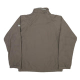 HELLY HANSEN Womens Brown Zip Jacket M Polyester Blend Lightweight Outdoor Shell