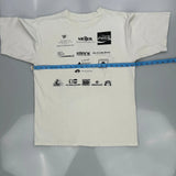 Basketball Tournament Unbranded Graphic T-Shirt - Medium White Cotton