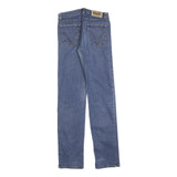 DOLCE & GABBANA Womens Slim Blue Denim Jeans W29 L32 Stylish Cotton Blend Zip