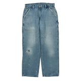 Carhartt Carpenter Jeans - 31W 30L Light Wash Cotton