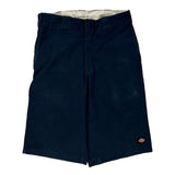 Dickies Shorts - 29W 13L Navy Polyester Blend