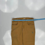 Carhartt Carpenter Trousers - 32W 28L Brown Cotton