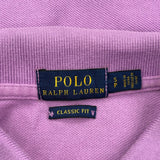 Polo By Ralph Lauren Polo Shirt - Small Purple Cotton