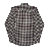Barbour Checked Shirt - Large Burgundy Cotton