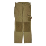 Unbranded Double Knee Cargo Trousers - 33W 32L Khaki Cotton