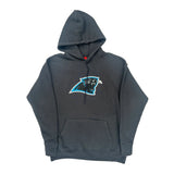Carolina Panthers Nfl Football Hoodie - Medium Black Cotton Blend