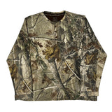 Realtree Camo Long Sleeve T-Shirt - 2XL Camo Cotton