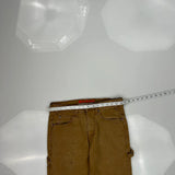 Dickies Carpenter Pants - 33W 29L Brown Cotton