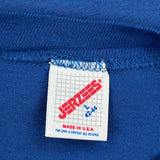 American Cancer Society Jerzees Single Stitch T-Shirt - Large Blue Cotton