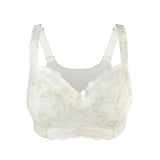 Back Support Silk & Organic Cotton Sports Bra (Floral Spritz & Lily white) - Juliemay Lingerie