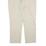 POLO RALPH LAUREN Mens Cotton Blend Beige Regular Fit Straight Leg Trousers W34