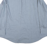 DOCKERS Mens Blue 2XL Cotton Blend Plain Long Sleeve Shirt Button Collar