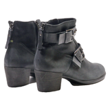 ECCO Ankle Boots Black Synthetic Womens UK 4