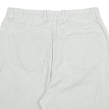 EDDIE BAUER Mens Shorts White Casual Cotton Blend XL W32 Classic Fit