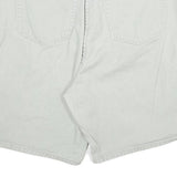 EDDIE BAUER Mens Shorts White Casual Cotton Blend XL W32 Classic Fit
