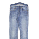 LEVI'S 519 Mens Slim Jeans Blue Denim Light W31 L27 Zip Cotton Blend