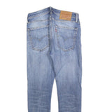 LEVI'S 519 Mens Slim Jeans Blue Denim Light W31 L27 Zip Cotton Blend