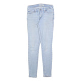 LEVI'S 711 Womens Jeans Blue Slim Skinny Denim Light W26 L30 Stretch Cotton
