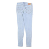 LEVI'S 711 Womens Jeans Blue Slim Skinny Denim Light W26 L30 Stretch Cotton