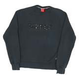 NIKE Mens Black F.C. Crew Neck M Cotton Blend Sweatshirt Casual Sportswear