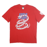 NIKE Mens Red USA Graphic T-Shirt XL Short Sleeve Crew Neck Sportswear