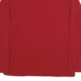 COLOSSEUM Mens Red Washington State Cougars Graphic T-Shirt L Long Sleeve Crew