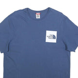 THE NORTH FACE Mens Blue Graphic T-Shirt L Short Sleeve Crew Neck Casual