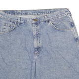 WRANGLER Mens Denim Blue Casual Shorts 2XL W36 Classic Cotton Comfort