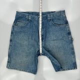 Wrangler Carpenter Shorts - 38W 10L Blue Cotton