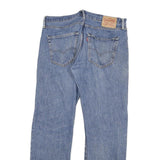 LEVI'S 501 Mens Jeans Blue Regular Straight Denim Medium W34 L30 Classic Button