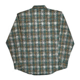 Wrangler Tall Patterned Shirt - 2XL Multicoloured Cotton