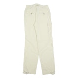 HIGH COLORADO Womens Beige Regular Fit Straight Trousers W28 L32 Outdoor Zip