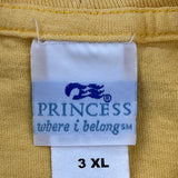 Vancouver B.C. Princess Single Stitch T-Shirt - 3XL Yellow Cotton